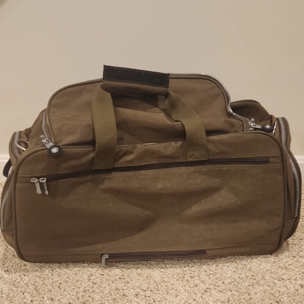 Kipling dark olive Duffel Bag